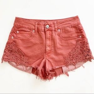 American Eagle Hi-Rise Festival Shortie